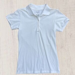 Arizona Jean Company White Polo Shirt Classic Style